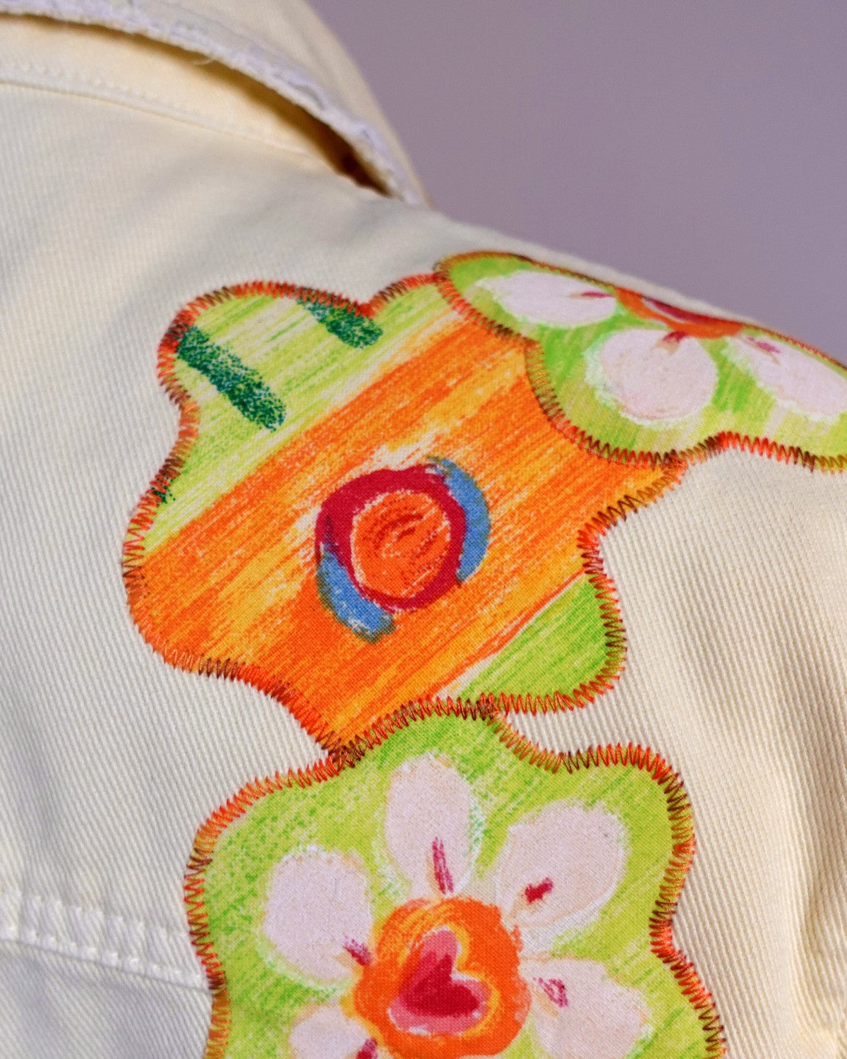 The Clementine - Yellow Denim Shacket - Size 14