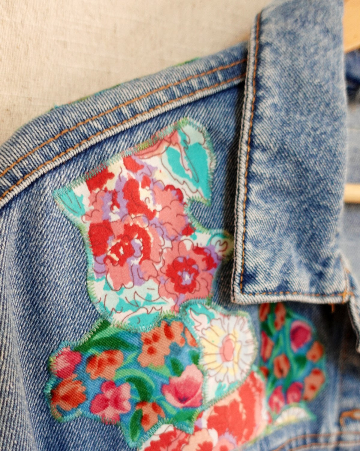 The Florrie - Blue Denim Jacket - Size 10-12