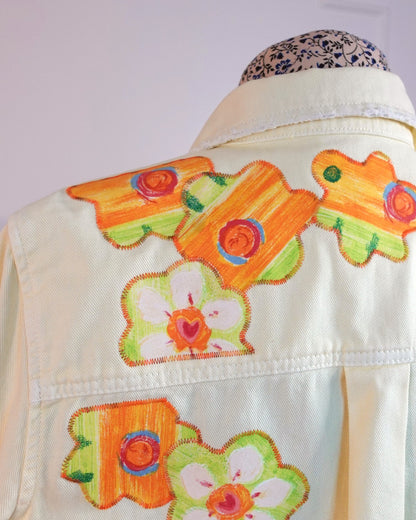The Clementine - Yellow Denim Shacket - Size 14
