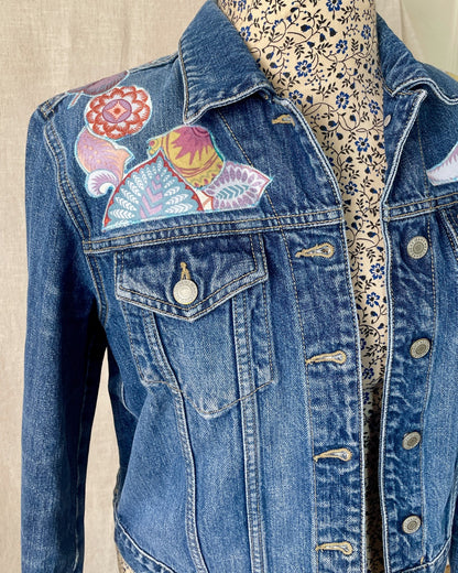 The Heather - Blue Denim Jacket - Size 10